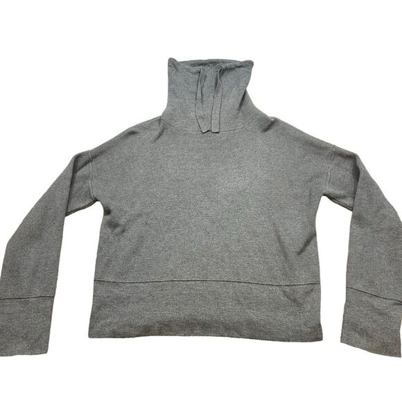 Ladies Universal Thread Grey Funnel Neck Sweater Size‎ Medium - Picture 2 of 11